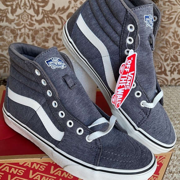 Vans Sk8-Hi Jersey Grey/Snow White WMNS - Picture 10 of 16
